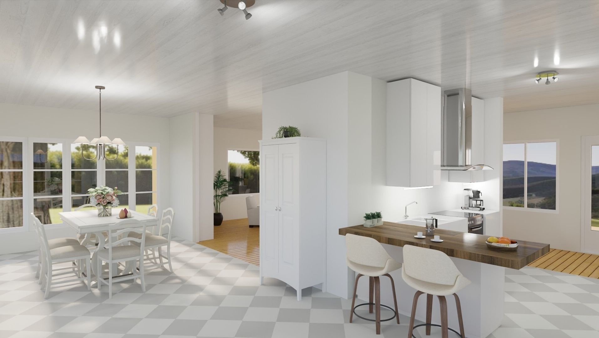 terass mot vardagrsrum